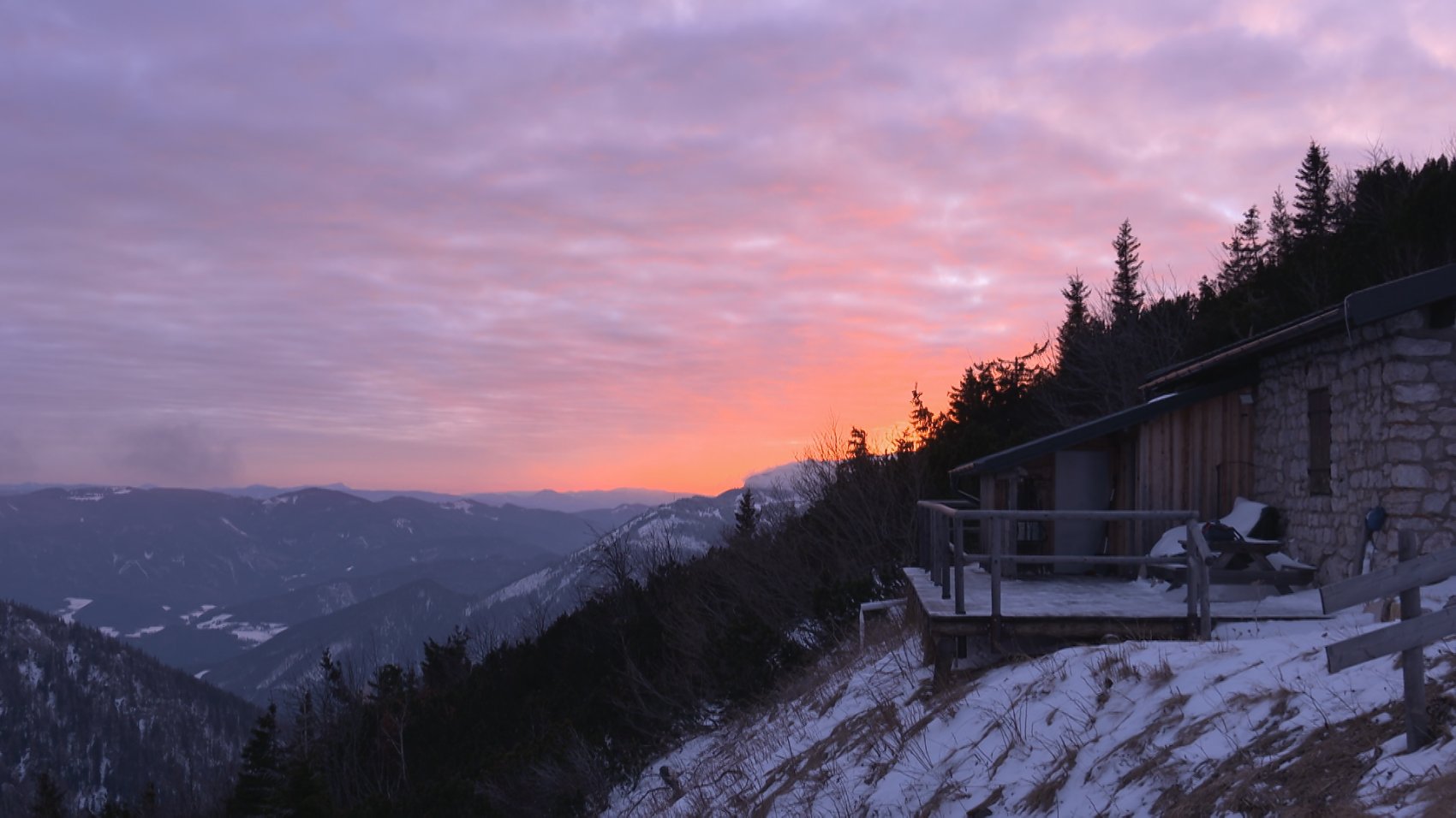 Winter am Schneeberg